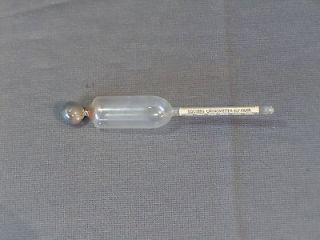 Odd Vintage Medical Scientific Equipment Squibbs Urinometer Mercury 