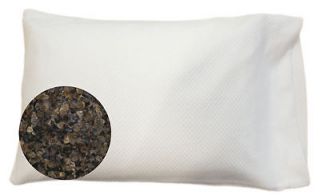 Organic Buckwheat Pillow w/Cover  Twin/Standard size 20x26