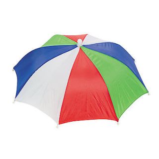 Umbrella Hat Wholesale ColorsGreen Red, White, & Blue with Free 