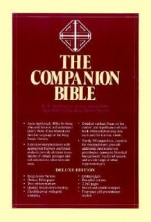The Companion Bible by E. W. Bullinger 1990, Hardcover, Deluxe