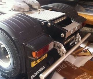 14 rc car truck Metal parts metal rear bumper set for Tamiya Man 
