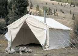 NEW 8x10x5ft Outfitter Canvas Wall Tent Camping
