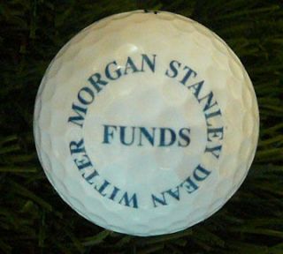 MORGAN STANLEY DEAN WITTER FUNDS Logo Golf Ball
