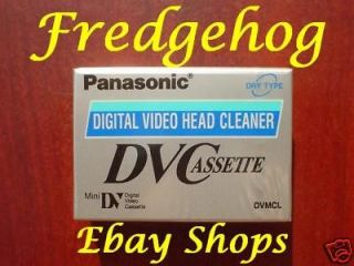 TOP QUALITY MINI DV CAMCORDER HEAD CLEANER   MULTI USE   WORKS WITH 