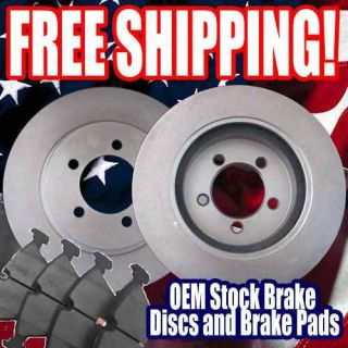 FITS TOYOTA CAMRY FRONT OE REPLACEMENT STOCK BRAKE ROTORS + CERAMIC 