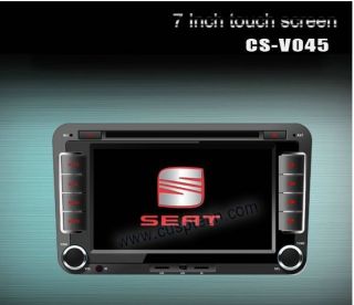 HD Car DVD PLAYER With GPS NAVI RADION FOR SEAT ALTEA 2009 2010 