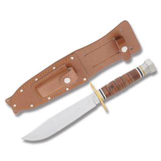 MARBLES STACKED LEATHER Jet Pilots Survival knife/knives MR233 New In 