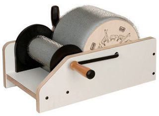 Louet Fine Tooth Drum Carder, New in Box, In stock at Copper Moose
