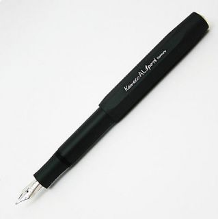 Kaweco AL Sport Fountain Pen, Black, Medium Nib