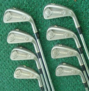 Vintage Rare Acushnet Pinnacle Tungsten Irons 3 Thru PW Nice