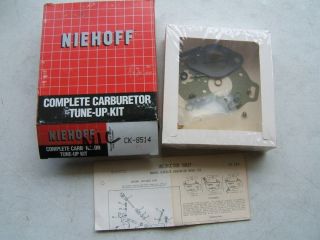 Marvel Schebler TSX Carburetor Renew Kit Niehoff Ck 8514