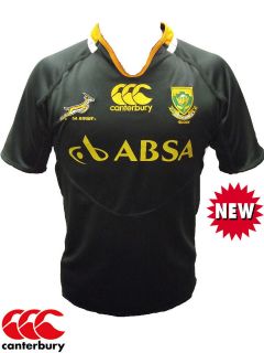 Canterbury Kids Springboks South Africa Home S/S Rugby Official Pro 