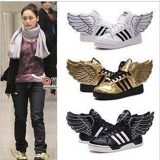 Fashion New angel wings high help wings shoes