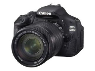 Canon EOS 600D Rebel T3i 18.0 MP Digital SLR Camera   Black Kit w EF S 