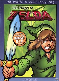 The Legend of Zelda   The Complete Animated Series DVD, 2005, 3 Disc 