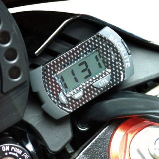 Motorcycle Clock LCD Stick On