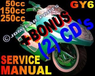 GY6 Service Repair Manual + Yerf Dog Buggy Carter Talon