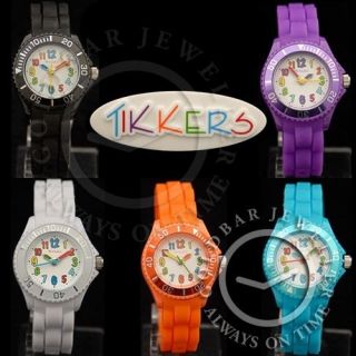 Tikkers Watch Boys & Girls Kids Childrens Bright Multi Coloured 
