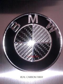 BMW Carbon Fiber Emblem HOOD Roundel z3 x1 x5 x6 x3 E81 E64 F25 E71 