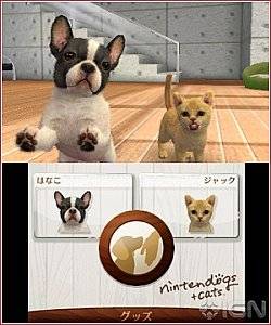 Nintendogs Cats Shiba Inu New Friends Nintendo 3DS, 2011