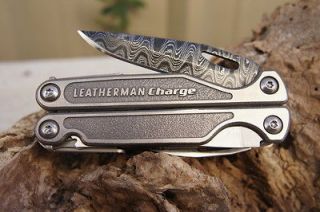 Leatherman Charge TTi Multi Tool   Damascus Steel Blade Edition