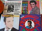 ELVIS PRESLEY 8 LP LOT ELVIS LPS COMMEMORATIVE LPS, SUN SESSIONS 