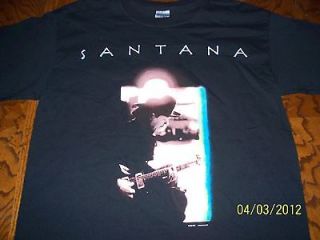 Vintage Carlos Santana 2002 shaman concert Large tshirt SMOKIN OLD 