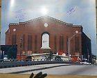 Olympia Stadium Autographed by 4 Detroit Red Wings HOF 16x20 COA Kelly 