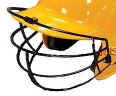 Baseball Helmet Face Mask~NOCSAE & ASTM Approved~Metal~Black~Adams USA 