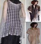 Long Formal Dress Party Evening Stole Scarf RAYON SILK