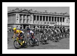 Bradley Wiggins & Mark Cavendish 2012 Tour de France Spot Colour Photo 