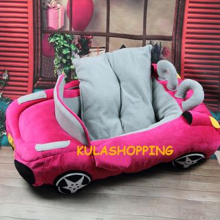 New Fashion Dog Cat Pet Car Shape Bed House Kennel Best Gift 3 Colors 
