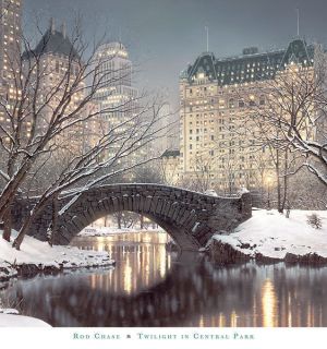 Twilight in Central Park  by Rod Chase   Print