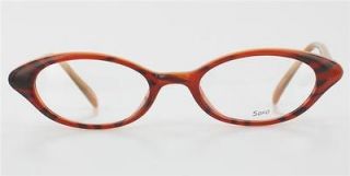 Cat Eye Trendy Brown Plastic SOHO EYEWEAR 53 Discount EYEGLASSES 