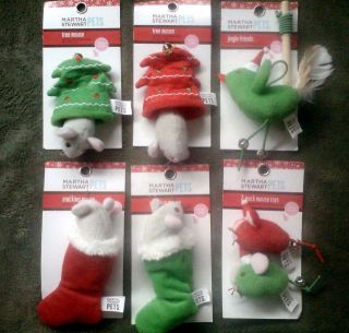   Pets Gifts/Toys/Cat Nip Filled Stocking/Mice/​Bird/Christmas Tree