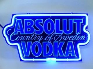 Absolut Vodka Logo Beer Bar Pub Neon Light Sign 334 NEW