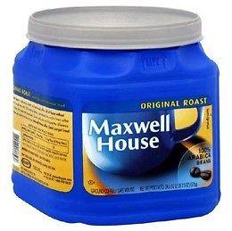 18 Maxwell House COFFEE Coupons 31.5oz or Larger $10 off 1 coupon