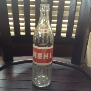 Vintage NEHI Cola Bottle Nehi Bottling Company 12 Fl Oz.
