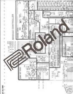 ROLAND JUPITER 4 [JP 4, JP4] REPAIR / SERVICE MANUAL