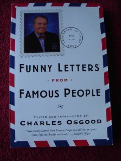 Funny Letters from Famous People Charles Osgood 2004