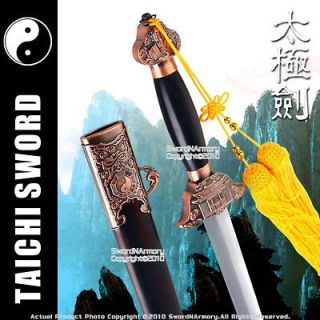 Sharp Chinese Tai Chi Sword Carbon Steel Martial Art
