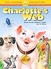 Charlottes Web (DVD, 2001, Full Frame; Checkpoint Security Tag) (DVD 