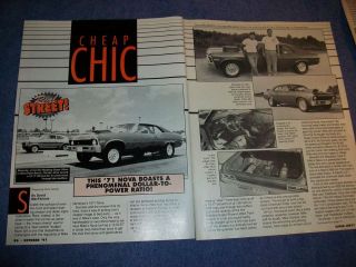 1971 Chevy Nova Drag Car Article Cheap Chic