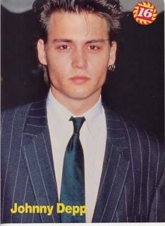 JOHNNY DEPP MINI POSTER Teen Pin Up CLOSE UP IN SUIT 21 Jump Street 