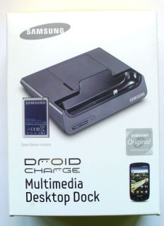 Samsung DROID CHARGE Multimedia Desktop Charging Dock