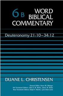   21 10 34 12 Vol. 6B by Duane L. Christensen 2002, Hardcover