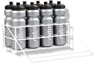 Mitre Metal Crate with 8 1 Litre Water Bottles A5006