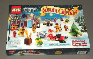 Lego City 4428 Advent Calendar 248 Pieces Ages 5 12 24 Gifts 