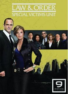 Law Order Special Victims Unit   The Ninth Year DVD, 2009, 5 Disc Set 