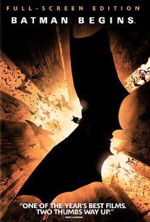 Batman Begins DVD, 2005, Full Frame